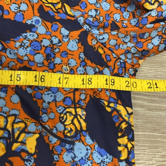 NWOT G.I.L.I. Got It Love It Long Sleeve Floral Bell Sleeve Blouse 8 - Picture 7 of 16